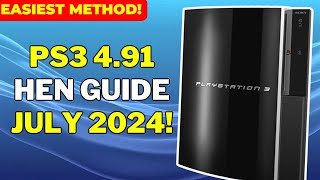 How To Jailbreak ANY PS3 on 491 or Lower JULY UPDATED METHOD [upl. by Elyrrad55]