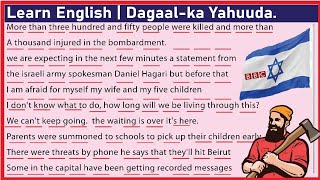 Learn English  DagaalKa Yahuuda  English To Somali [upl. by Peednama]