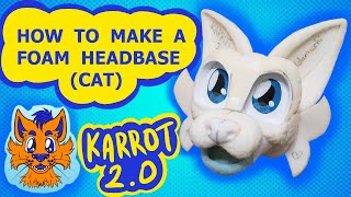 How To Make A Foam Headbase Cat Karrot 20 Part 7 [upl. by Elletnahs]