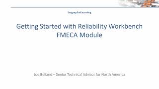 FMECA FMEA DFMEA Getting Started Part of Reliability Workbench Suite [upl. by Yesrej]