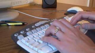 Keyboarding Technique with Narration [upl. by O'Callaghan559]