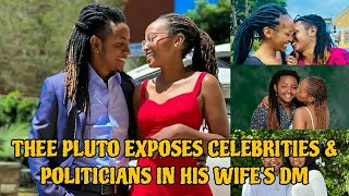 Thee Pluto exposes celebrities amp politicians in his wifes DM [upl. by Rettke]