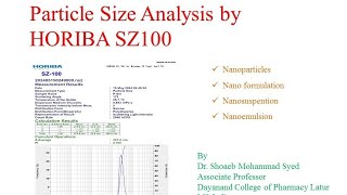 Horiba Particle Size Analyzer [upl. by Rettke]