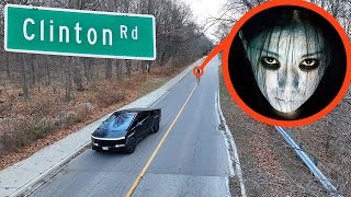 CyberTruck finds missing girl on Haunted Clinton Road Help us [upl. by Sivam]