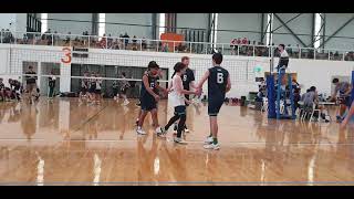 calamvale vs Burnside set 1 [upl. by Nanaj]