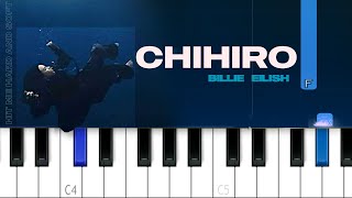 Billie Eilish  CHIHIRO  Piano Tutorial [upl. by Oicnedurp]