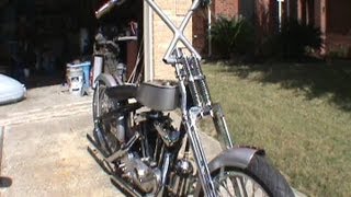 1980 Ironhead Bobber Build quotMidievalquot [upl. by Toby]