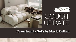 New Couch Update Mario Bellini Camaleonda SofaMs WIT [upl. by Tutto]