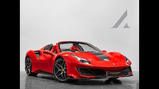 Ferrari 488 Pista Spider  Walkaround [upl. by Anaitsirk]