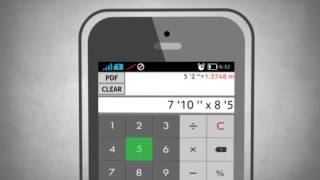 Feet inch calculations made easy My Civil CalC A free mobile app [upl. by Paton]