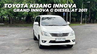 TOYOTA KIJANG GRAND INNOVA 25 G DIESEL AT 2011 [upl. by Emearg885]