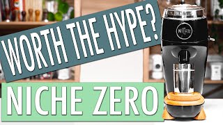 Niche Zero Coffee Grinder Review  Worth The Hype [upl. by Aerdua]