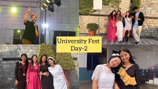 University Fest Day2 😍 Jassie Gill Live Performance At Bahra University  jassiegill festvlog [upl. by Trovillion]