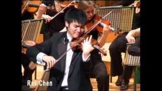 Ray Chen at the Senior Finals of the Menuhin Competition Cardiff 2008 [upl. by Euqininod947]