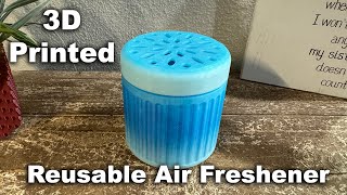 3dprinting  Reusable Air Freshener [upl. by Anahgem]