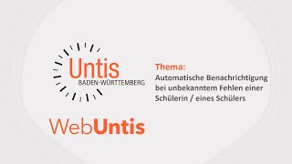 WebUntis Automatische Benachrichtigung der Erziehungsberechtigten [upl. by Mellie880]