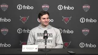 111523  Omaha Hockey Weekly Press Conference Nolan Krenzen [upl. by Gipson]