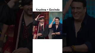 Krushna and Govinda dancing on stage in Kapil Sharma shorts youtubeshorts dance season2 [upl. by Mulac554]