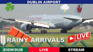 🔴 Live Morning Arrivals ✈️ at Dublin Airport RWY 28L 150324 flight plane liveairport [upl. by Nylatsirk]