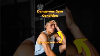 Rhabdomyolysis The Hidden Gym Danger You Need to Know Max Out shorts fitness motivation gym [upl. by Ireva]