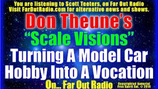 Don Theune’s “Scale Visions” of Corvettes Muscle Cars amp Drag Machines FarOutRadio 52413 [upl. by Einahpts915]