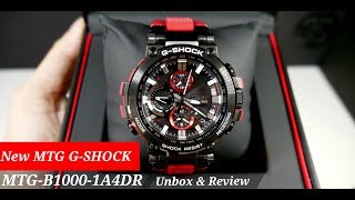 MTGB10001A4DR Unboxing amp Review โมเดลใหม่ล่าสุดตระกูล MTG GShock มาดูกันครับเปลี่ยนไปขนาดไหน [upl. by Ohploda]