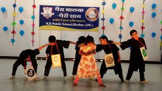 Social media act 5th class jai choreographerHD Public School  Birohar [upl. by Nylac]