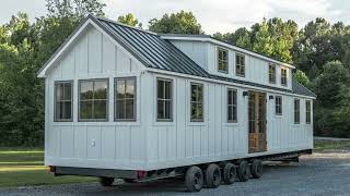 ♡Absolutely Gorgeous Denali Bunkhouse Tiny House by Timbercraft Tiny Homes [upl. by Noroj]