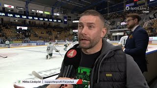 Niklas Lindqvist om sina starkaste minnen i Jönköping  Intervju  HV71  Färjestad BK  20241005 [upl. by Lizzy]