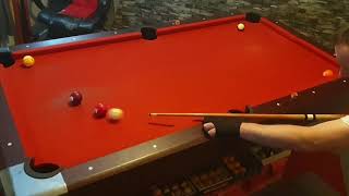 6ft pool table  9 ball break and run 169 [upl. by Maclaine514]