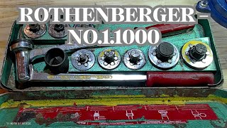 Rothenberger  No 11000 Aufweitzange expansion tool herramienta de expansión [upl. by Lock143]