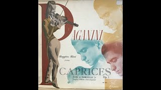 Ruggiero Ricci plays Paganini Caprices 2024 1947 from vinyl [upl. by Reffineg721]