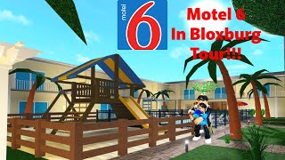 I BUILT A MOTEL 6 IN BLOXBURG  Welcome To Bloxburg [upl. by Onafets]