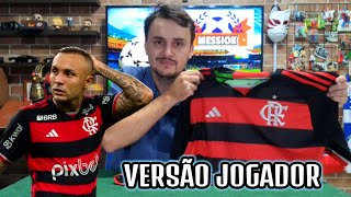 NOVA CAMISA DO FLAMENGO 20242025 PLAYER I UNBOXING E DETALHES [upl. by Onyx623]