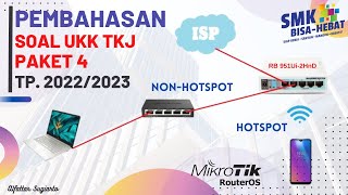 Pembahasan amp Penyelesaian Soal UKK TKJ Paket 4 Tahun 2023 [upl. by Zaslow]