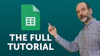 Google Sheets  Full Tutorial [upl. by Mitran]