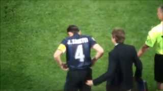 Javier Zanetti LA LEGGENDA Lingresso nellultima partita a San Siro Cavalcata [upl. by Chemar188]