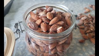 Salted Almonds  Easy Recipe [upl. by Landbert]