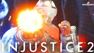 25 HEALTH COMEBACK WITH EPIC DEADSHOT  Injustice 2 quotDeadshotquot Gameplay Epic Gear [upl. by Mavra979]