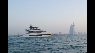 NEW CRANCHI 78 YACHT IN DUBAI MARINA [upl. by Ylrac]