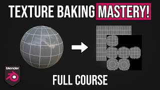 Blender 42 Texture Baking Mastery  Full Course [upl. by Ellita334]