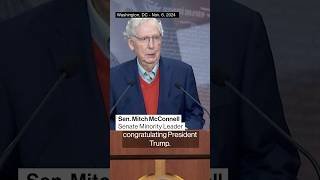 Mitch McConnell says this is happy day for the GOP politics [upl. by Selassie347]