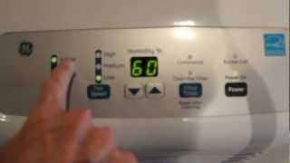 GE Dehumidifer Review [upl. by Haropizt]