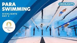 🏊 Para Swimming  Highlights  Day 2  Paris 2024 Paralympic Games [upl. by Ispep]