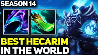 RANK 1 BEST HECARIM IN SEASON 14  AMAZING GAMEPLAY  League of Legends [upl. by Sancho195]