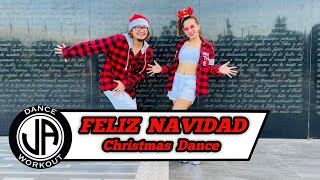 FELIZ NAVIDAD l Christmas Dance l DjSoyMix Remix l Danceworkout [upl. by Aimo]