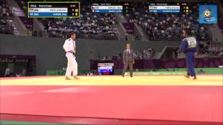 Ilias Iliadis vs Aleksandar Kukolj European games Baku 2015 [upl. by Sulihpoeht]