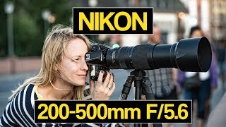 Nikkor 200500mm F56 VR unterwegs mit der Nikon D850 im Frankfurter Zoo deutsch [upl. by Evad]