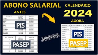 PIS PASEP Abono Salarial de 141200 em 2024 com NOVO CALENDÁRIO de PAGAMENTO  Como saber se tenho [upl. by Terrab]