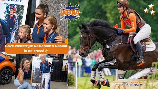 Eventing Emmeloord met Nedlandics Nasina FOUTLOOS💥 ✰vlog 367✰  Kristy Snepvangers [upl. by Helban748]